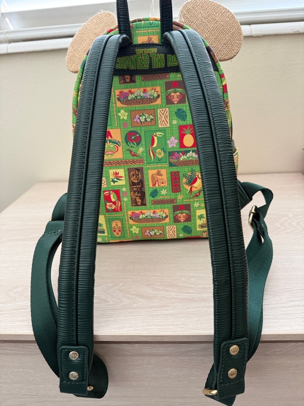 Disney Loungefly 50th Anniversary Enchanted Tiki Room Mini Backpack - Picture 4 of 11